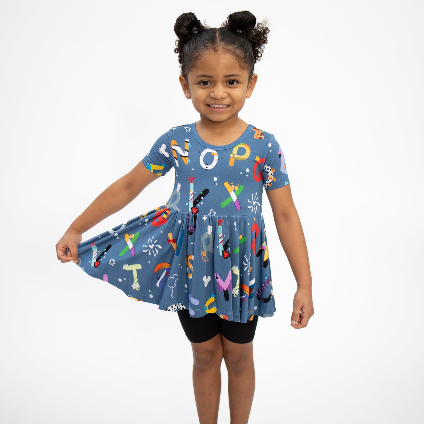 Magical ABC's Peplum top