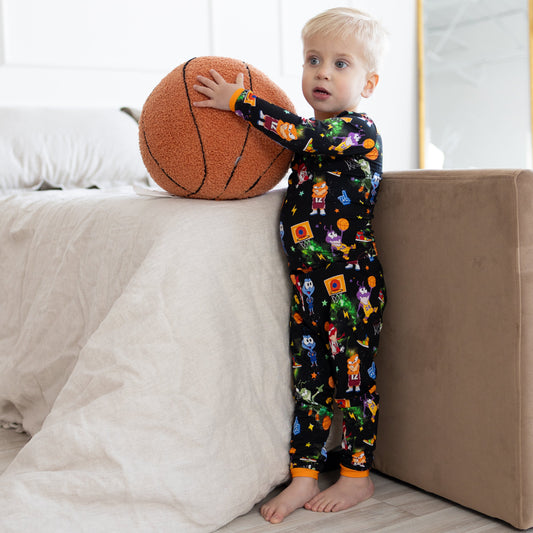Alien Hoops 2pc Long Sleeve Pajamas