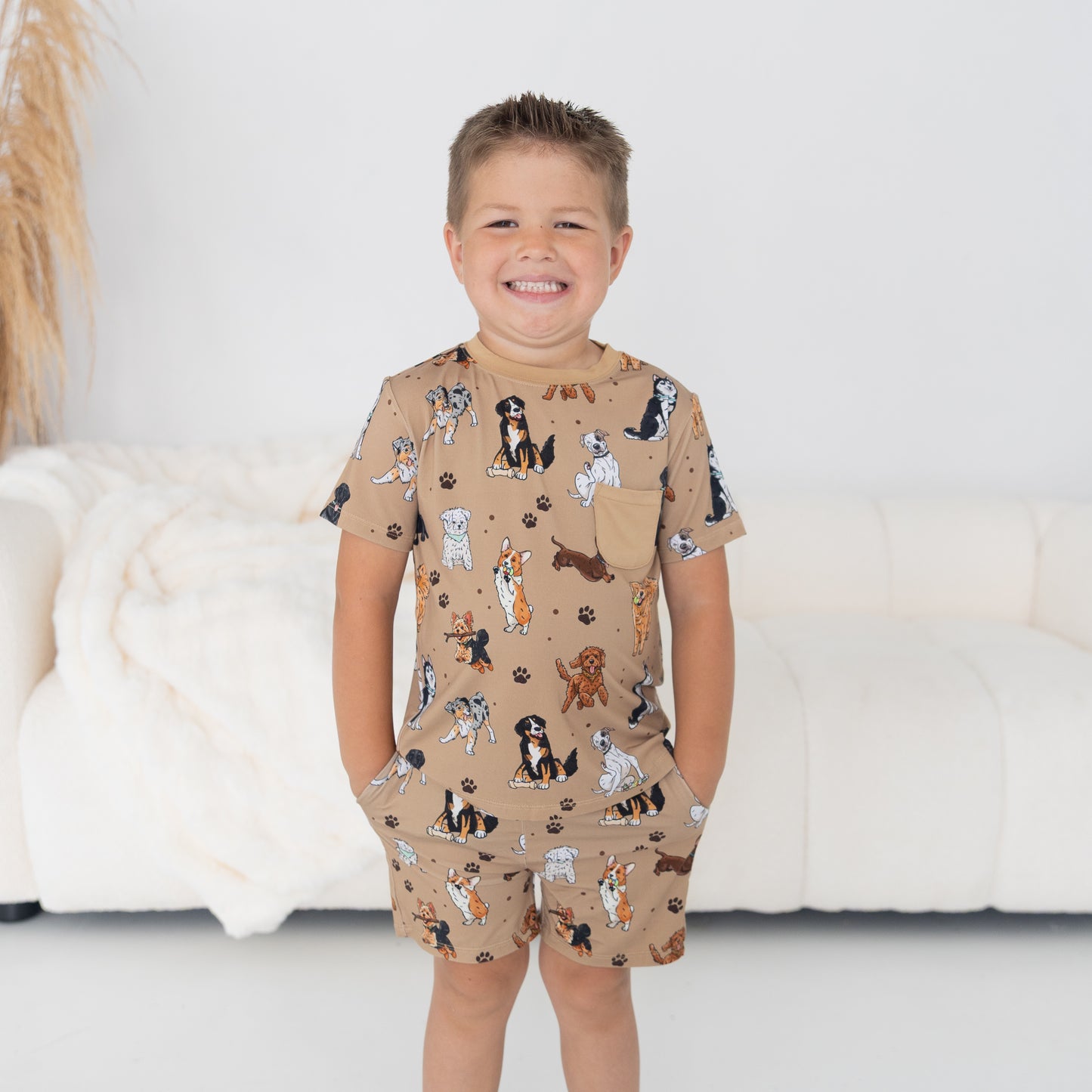 Snuggle Pups Daywear Short Set