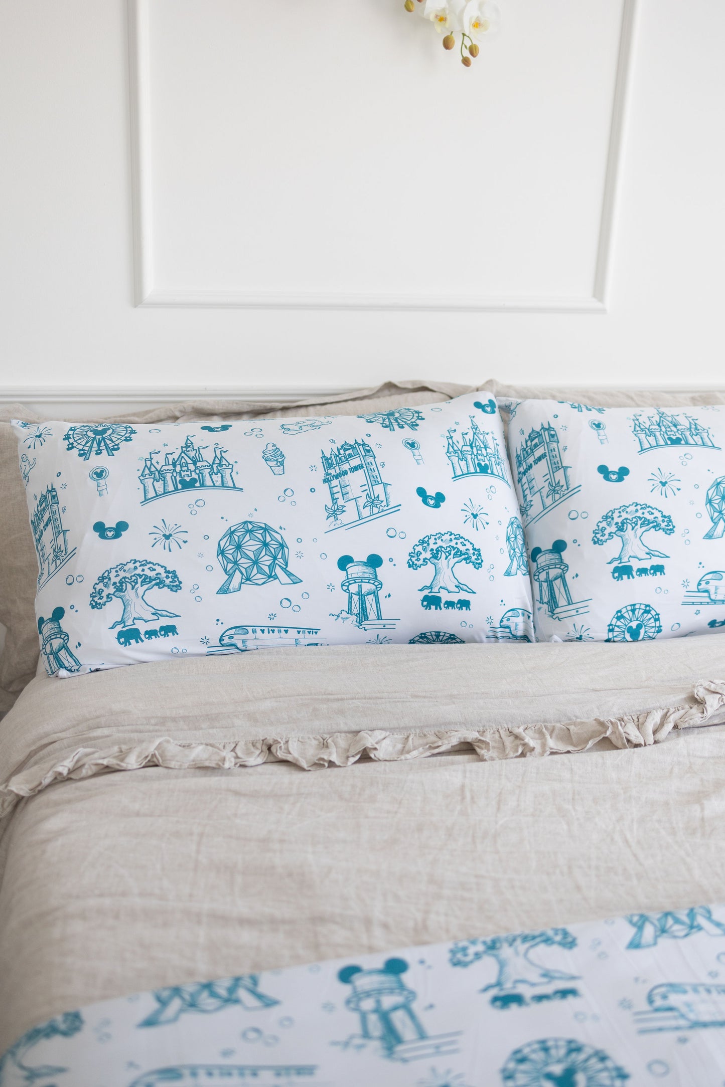 Summer Parks Pillow Cases