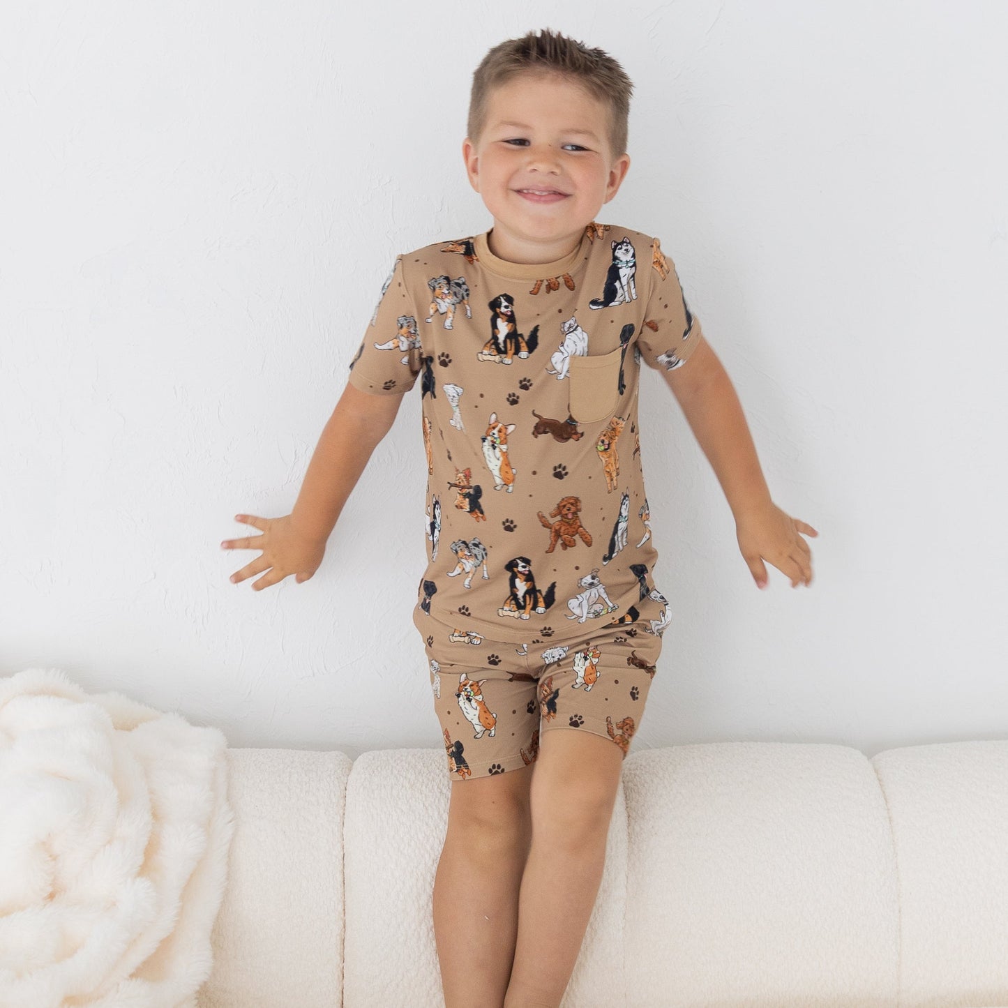 Snuggle Pups Daywear Short Set