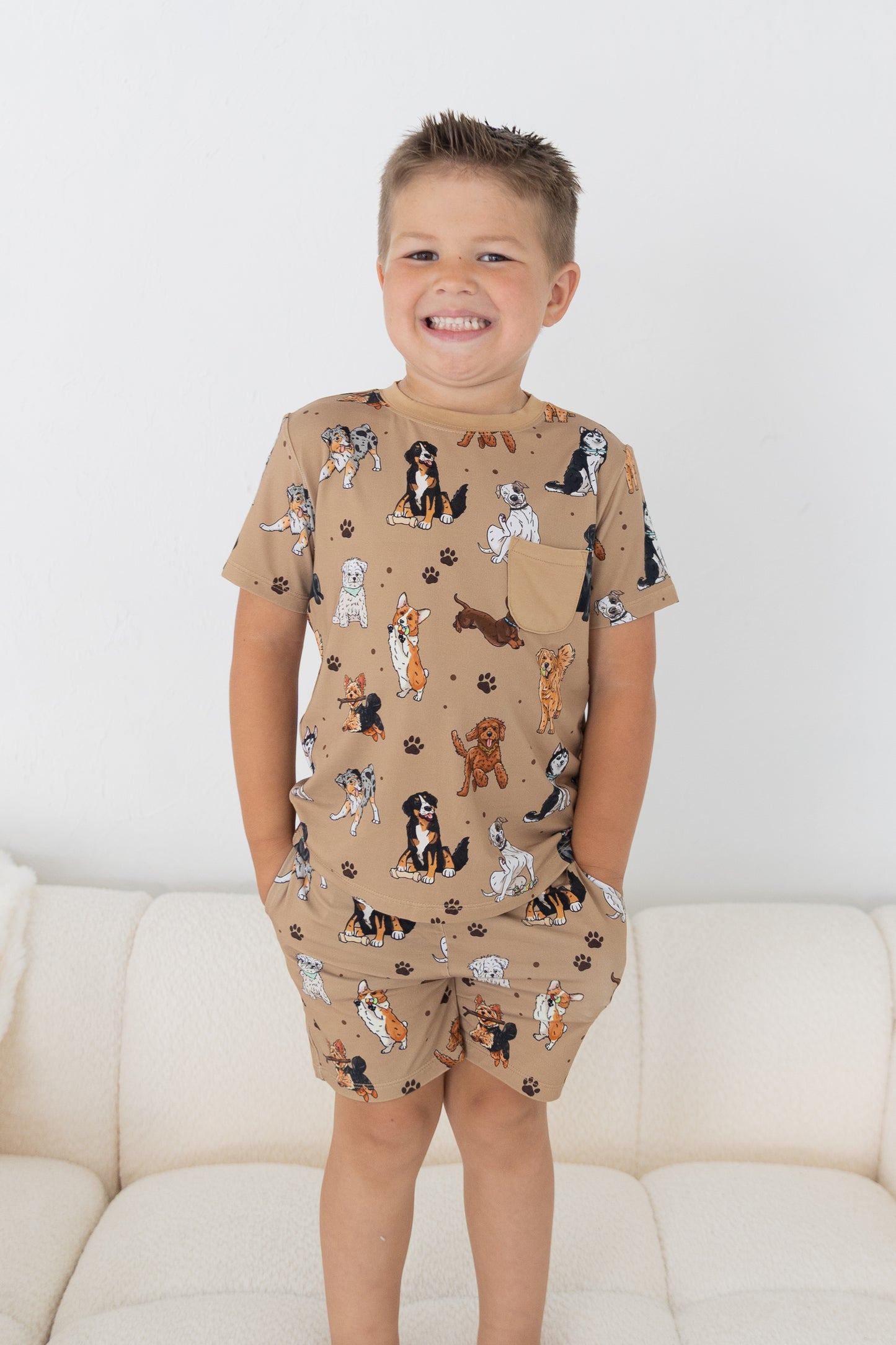Snuggle Pups Daywear Short Set