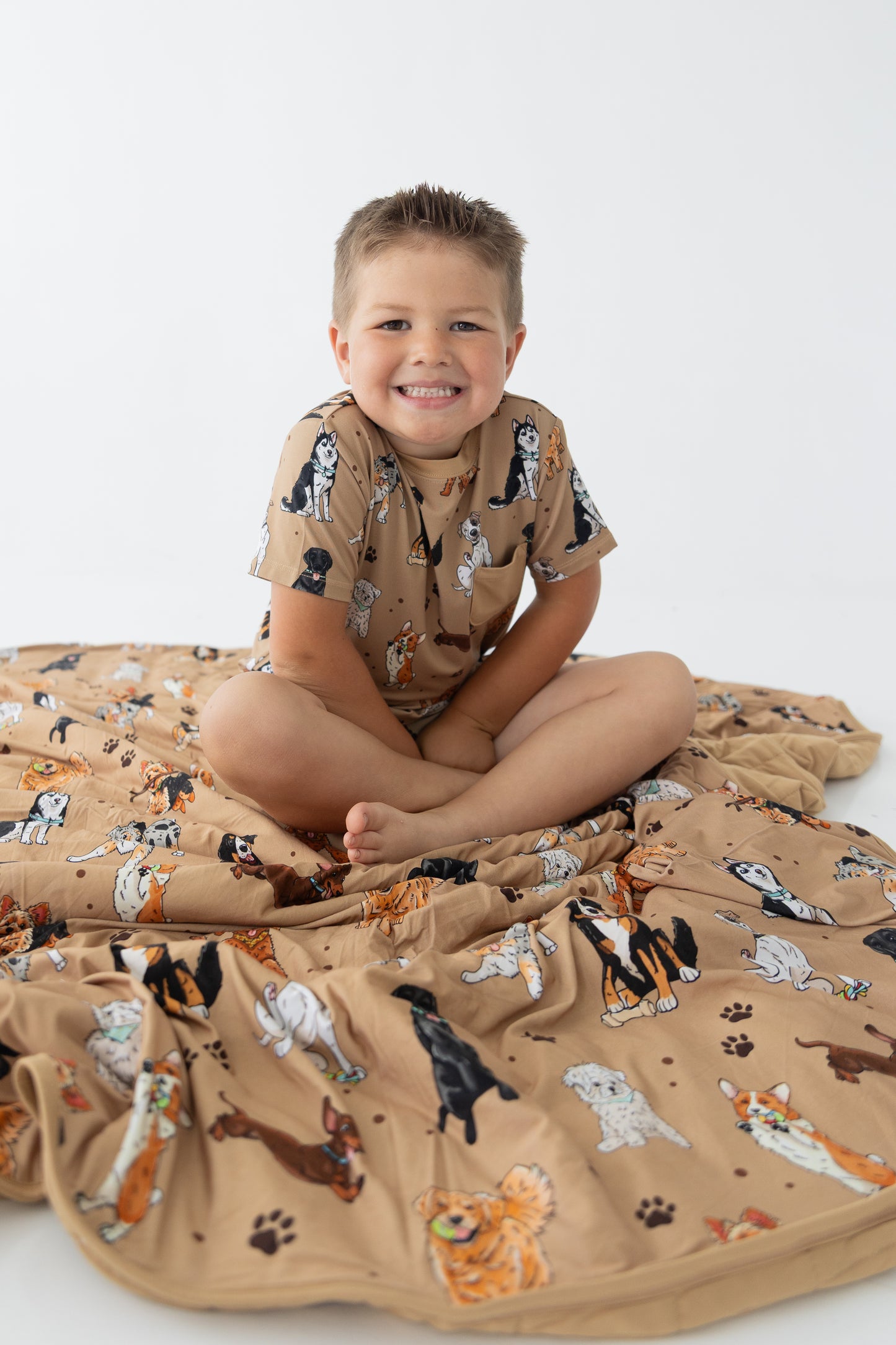 Snuggle Pups Daywear Short Set