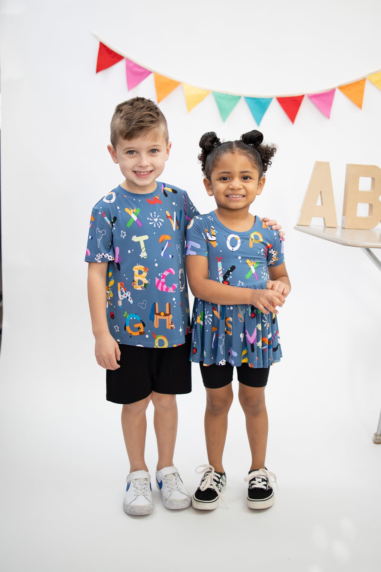 Magical ABC's Peplum top