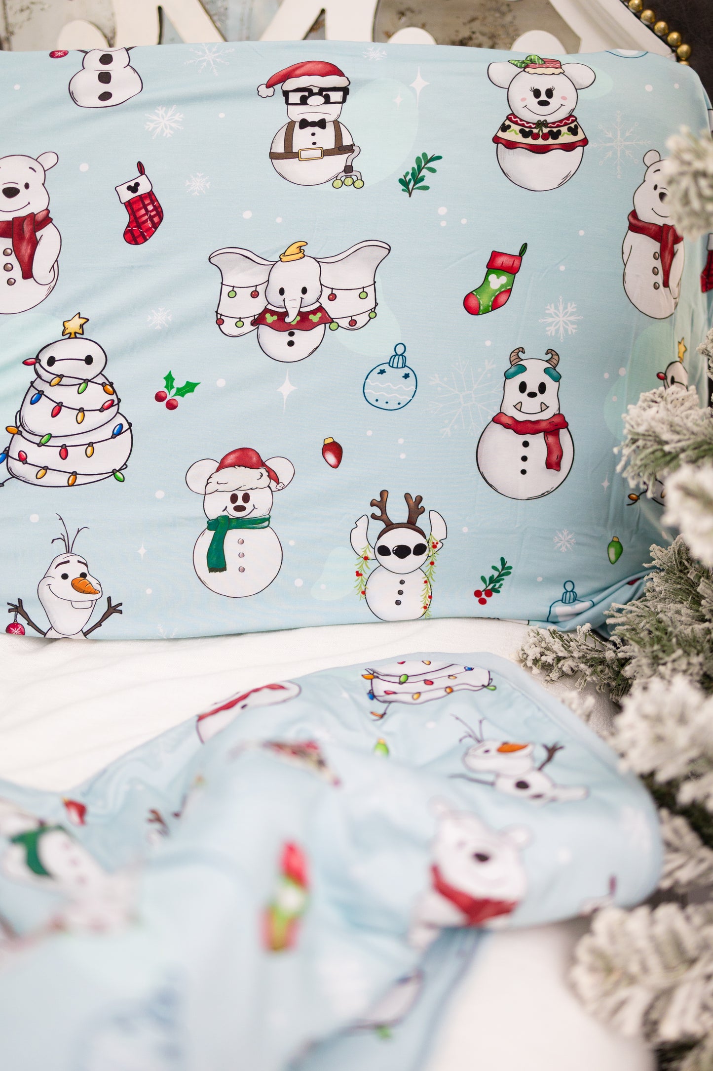 Frosty Friends Pillow Cases