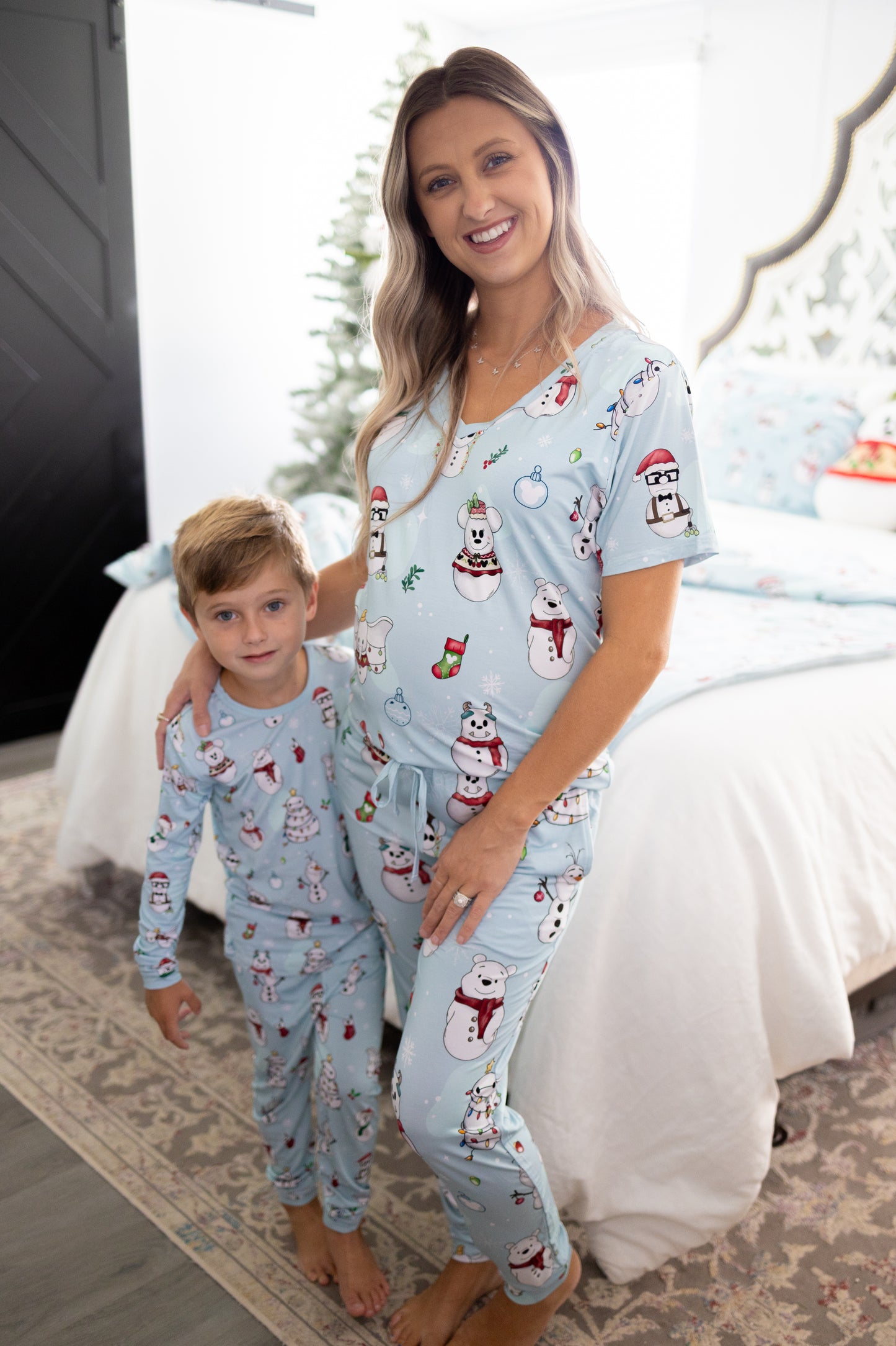 Frosty Friends Women's 2pc Jogger Pajamas