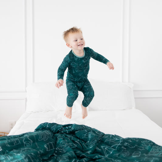 Camping 2pc Long Sleeve Pajamas