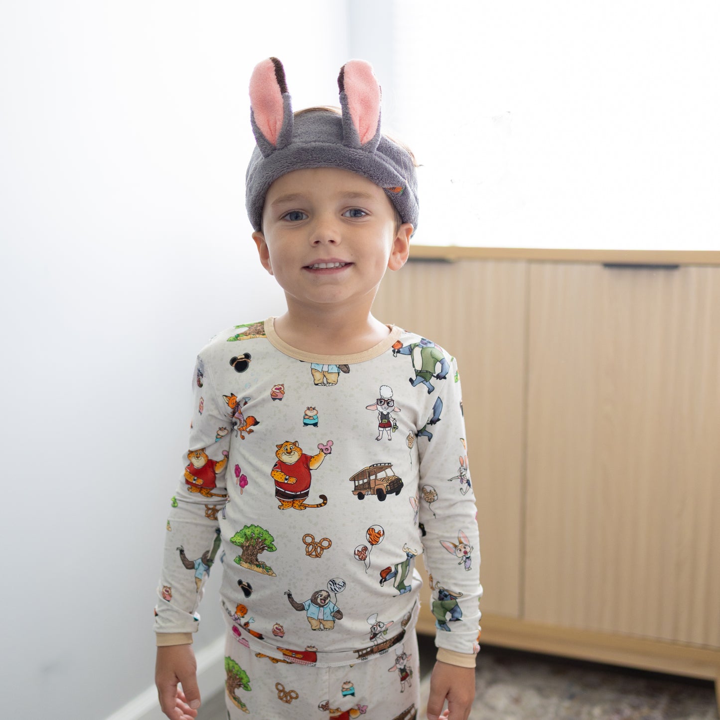 Animaltopia 2pc Long Sleeve Pajamas