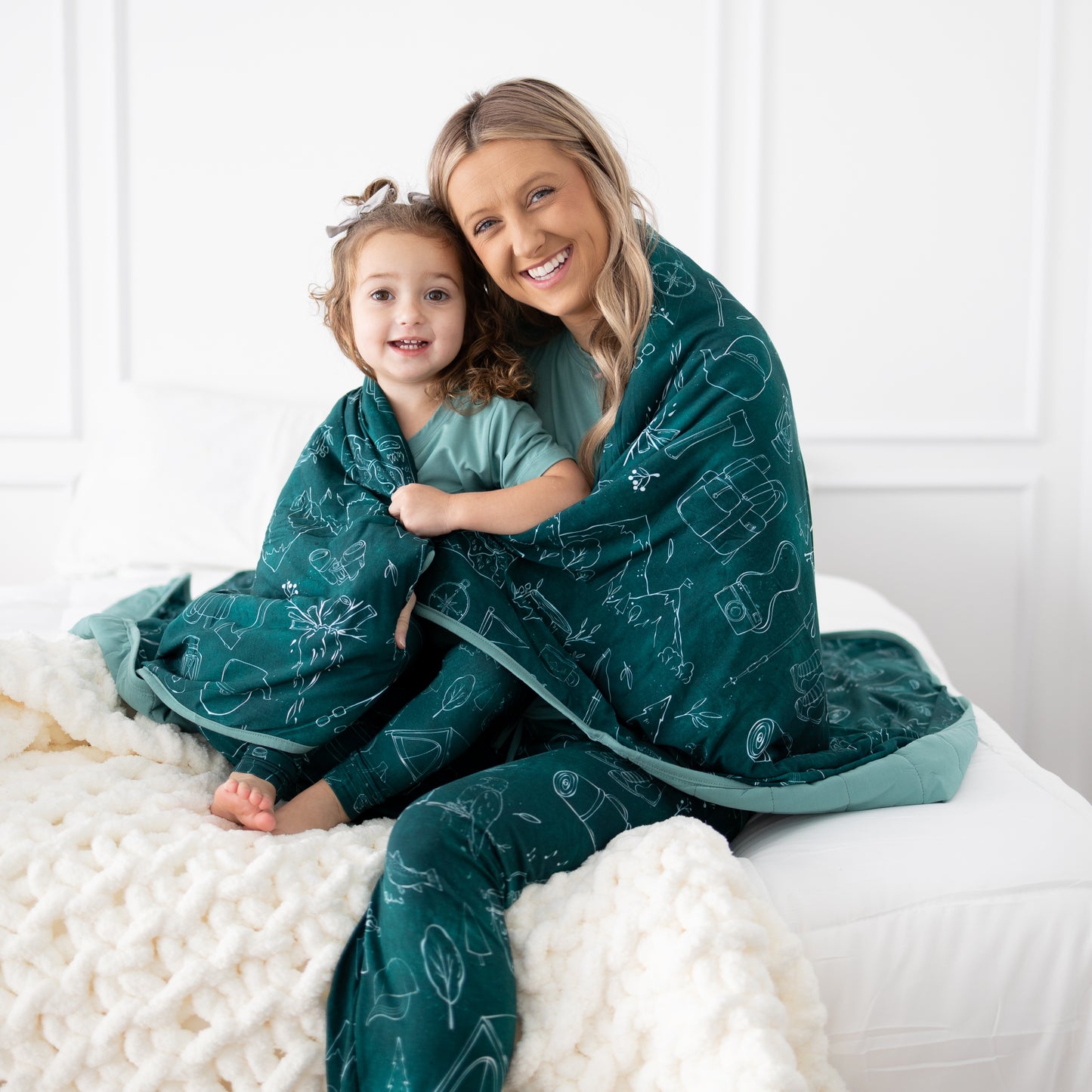 Camping Snuggle Blanket