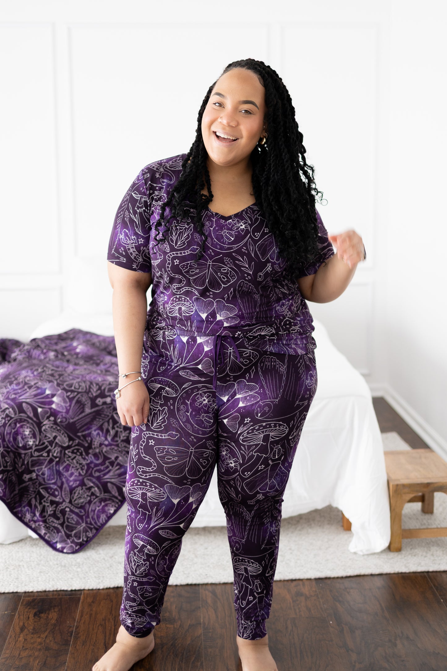 Whimsy Haze Women's V-neck