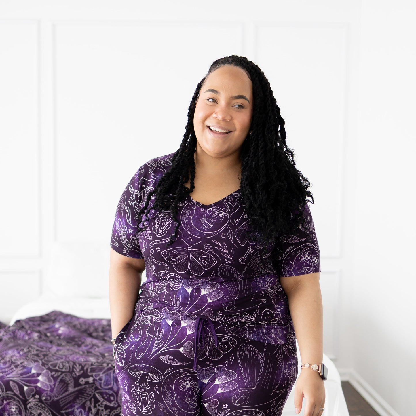 Whimsy Haze Women's V-neck