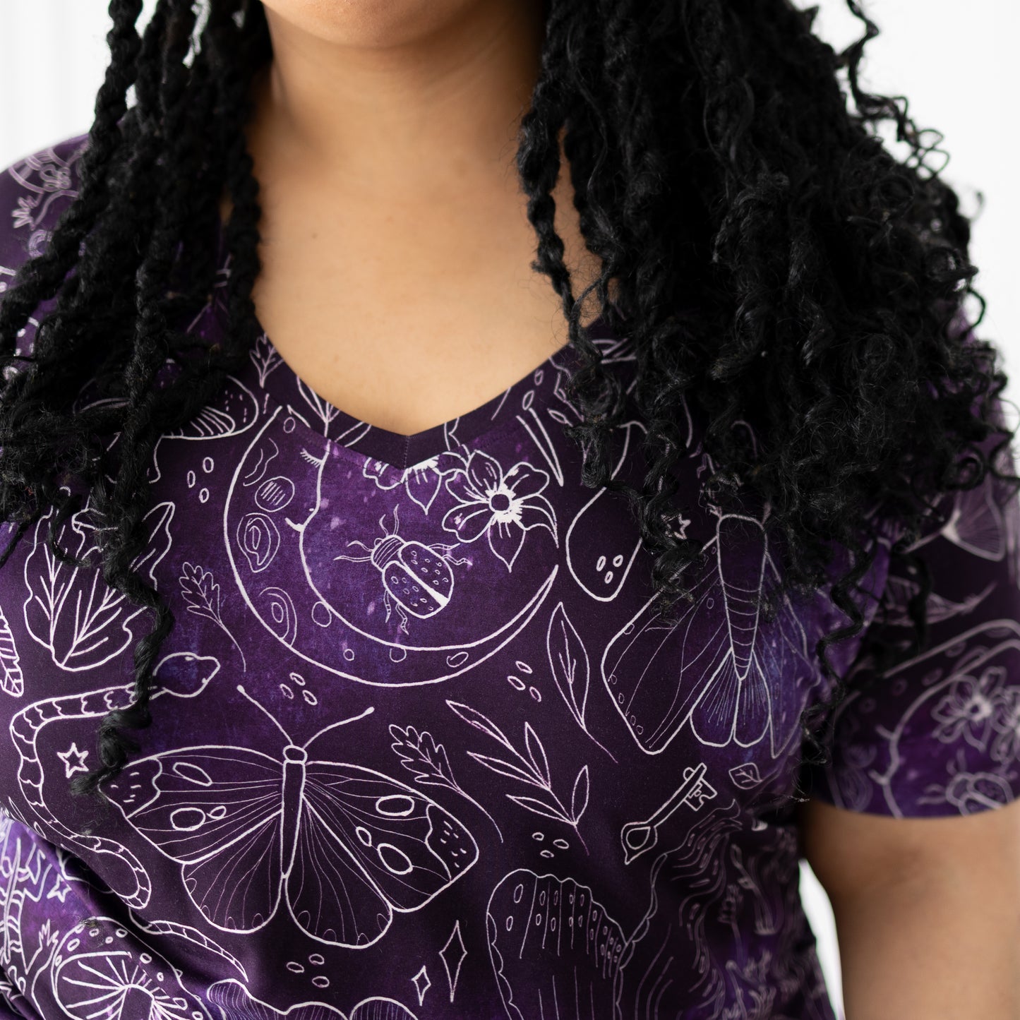 Whimsy Haze Women's V-neck