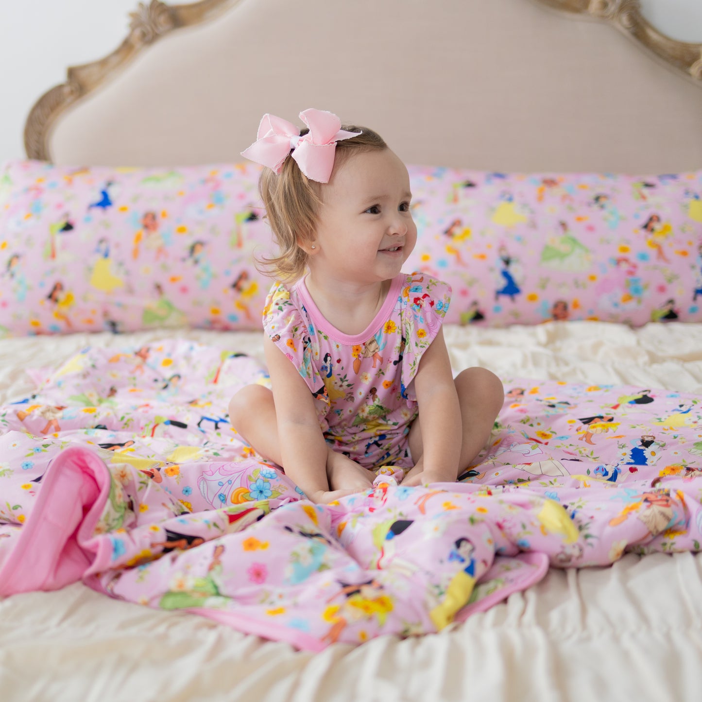 Princess Blooms Bubble Romper