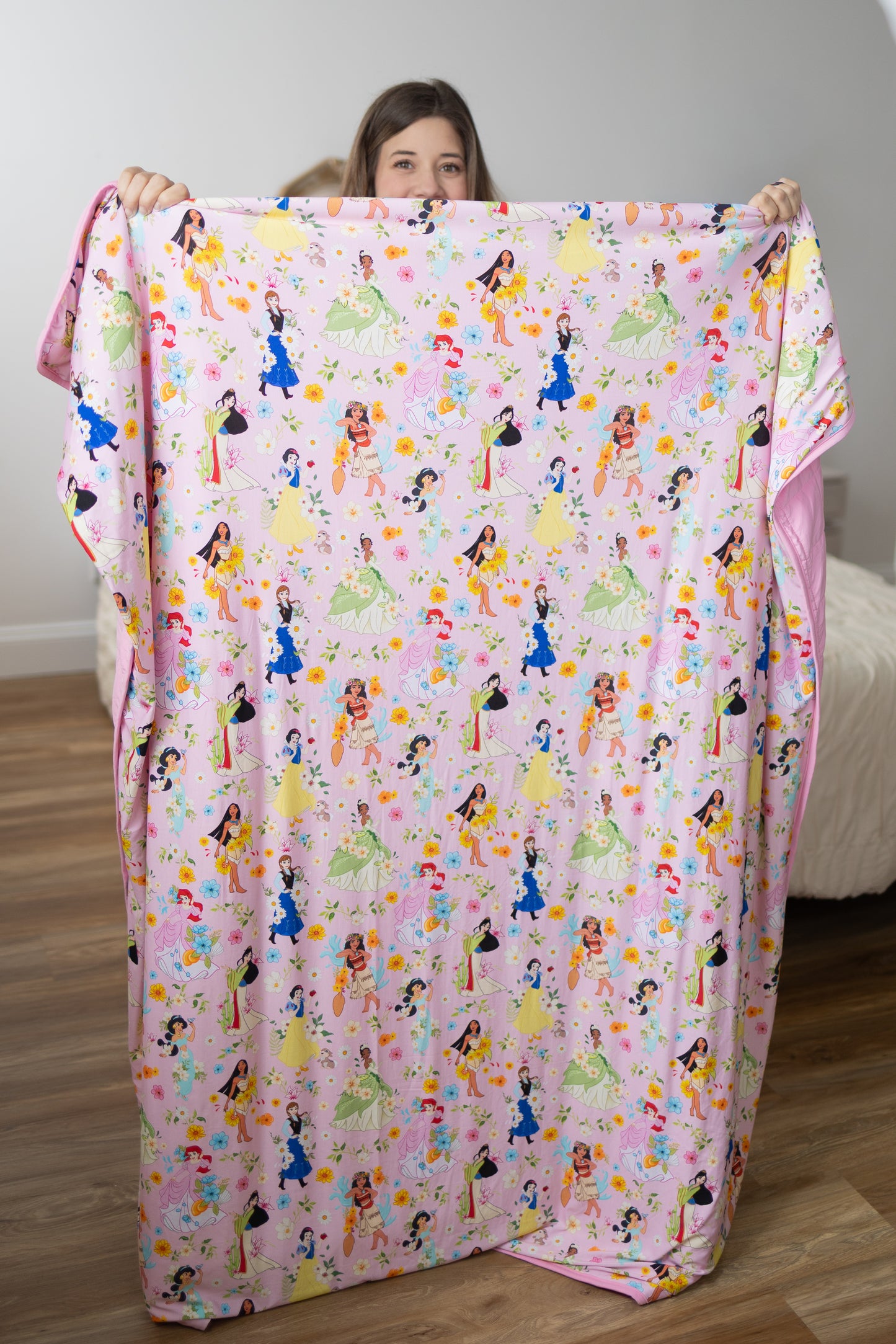 Princess Blooms Snuggle Blanket