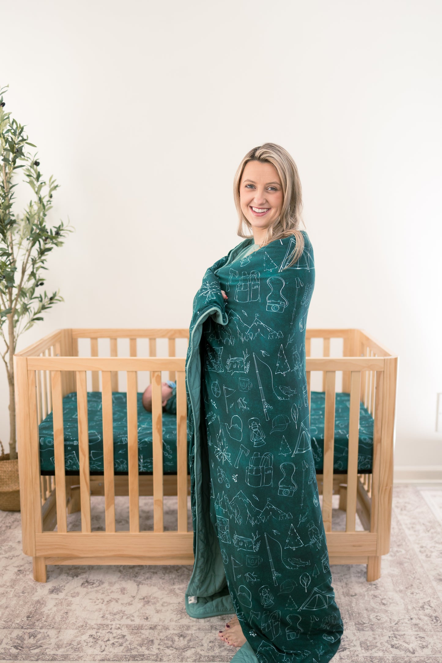 Camping Snuggle Blanket