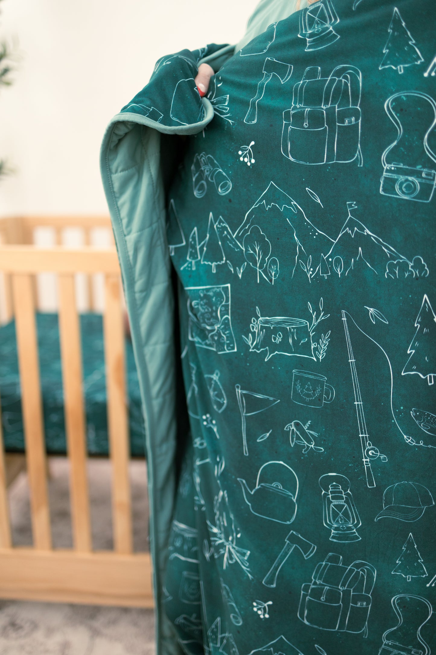 Camping Snuggle Blanket