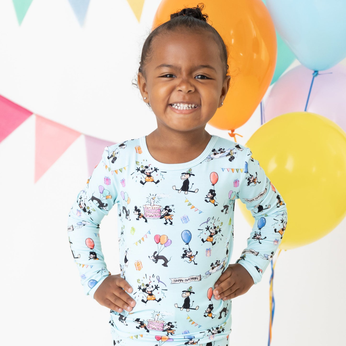 2pc Plane Crazy Birthday Pajamas