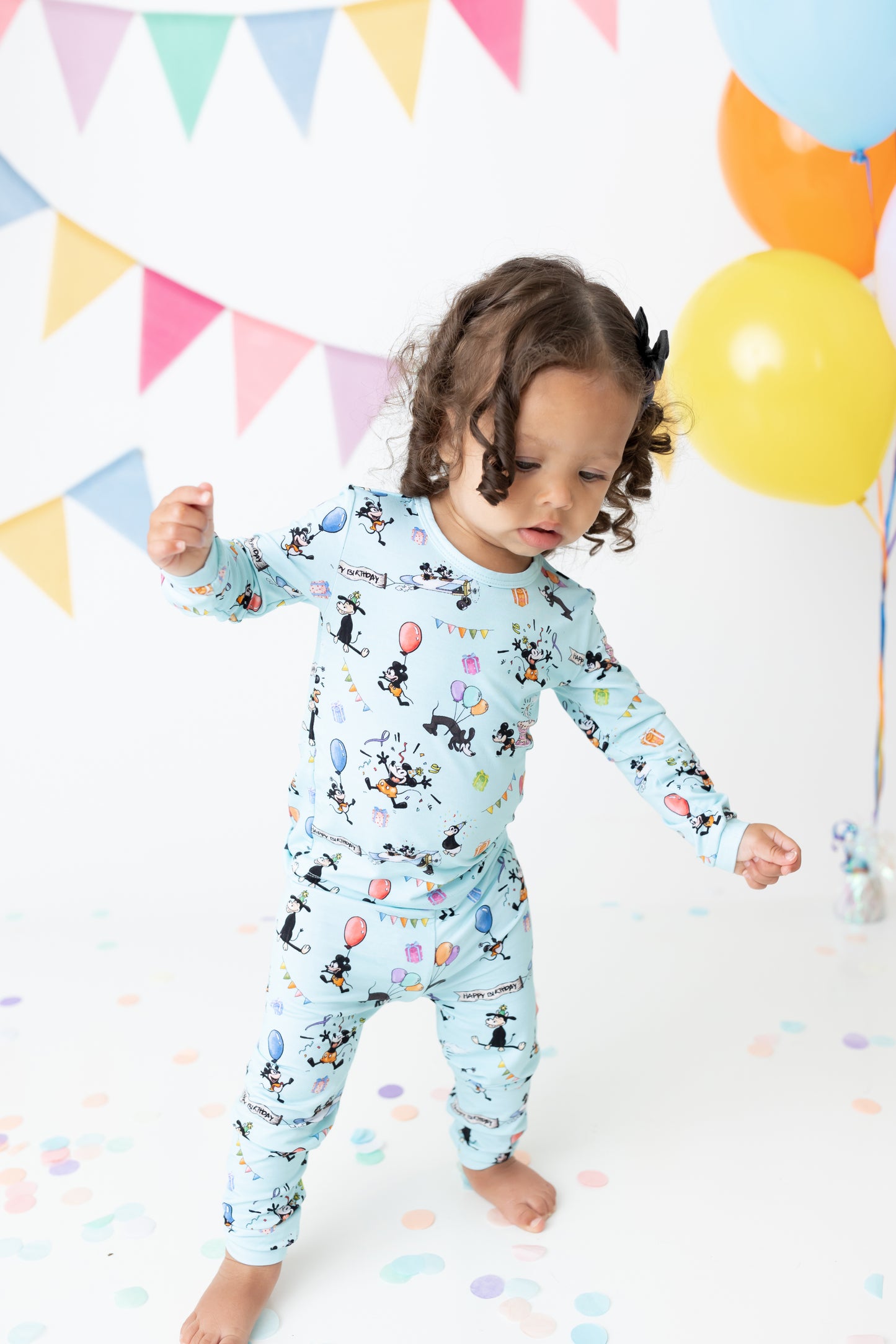 2pc Plane Crazy Birthday Pajamas