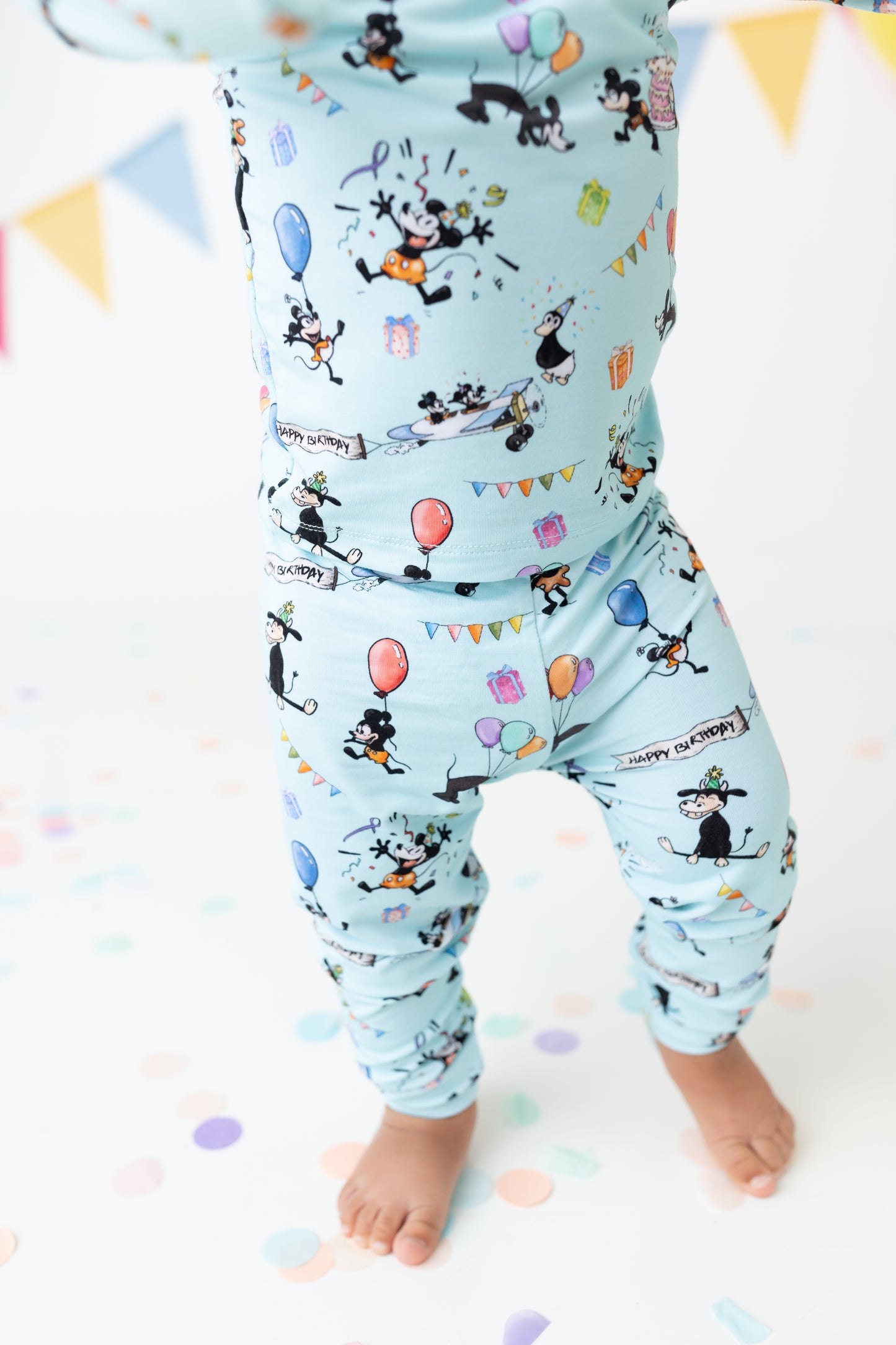 2pc Plane Crazy Birthday Pajamas