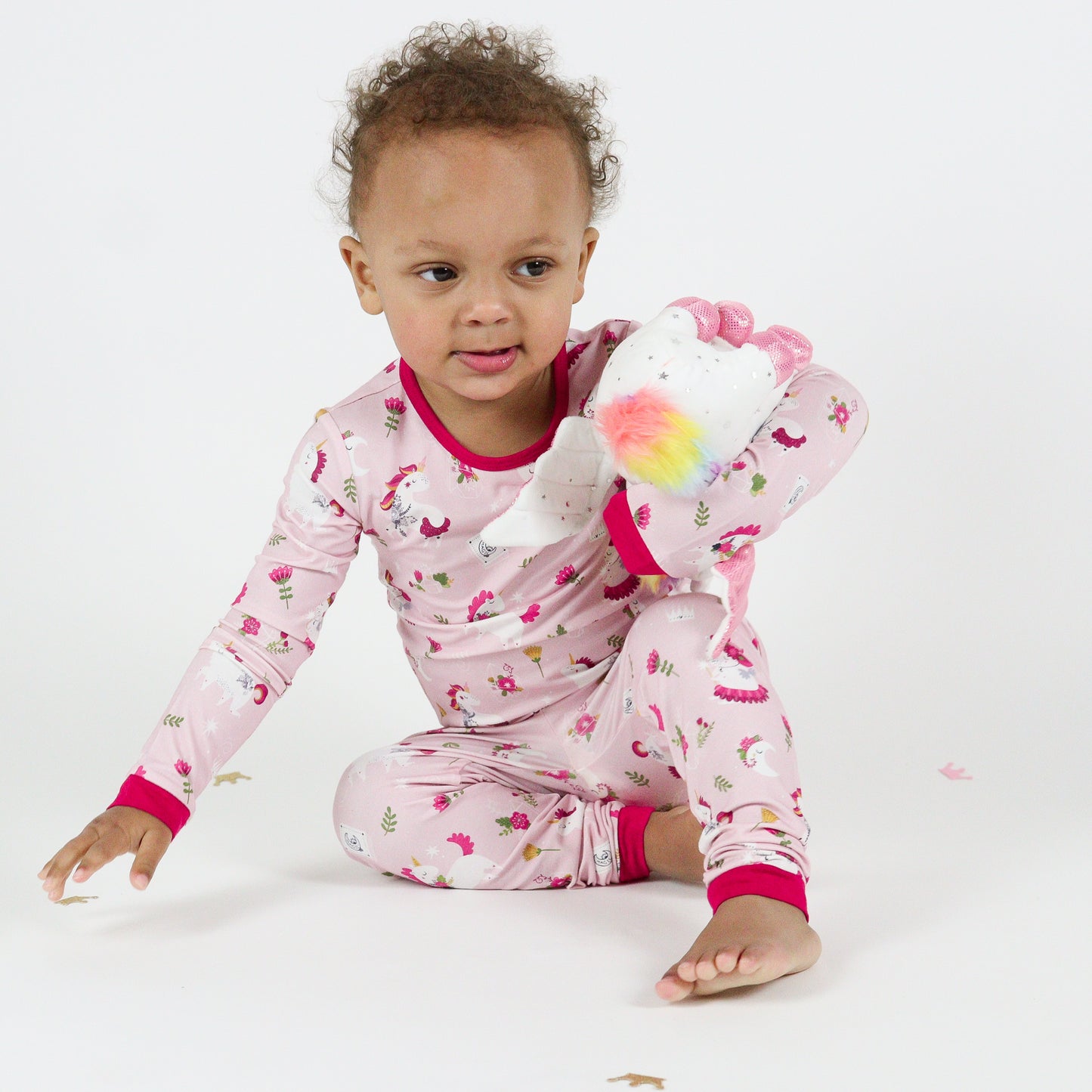 Unicorn 2pc Long Sleeve Toddler Pajamas