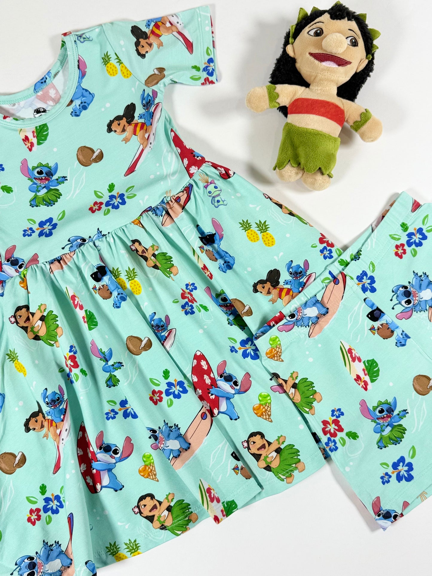 Ohana Surf Twirl Dress w/ shorts