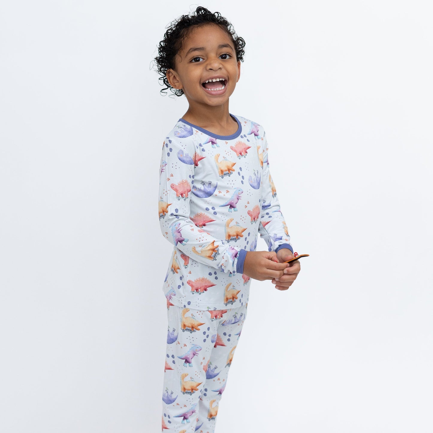 Skatersaures 2pc Long Sleeve Toddler Pajamas