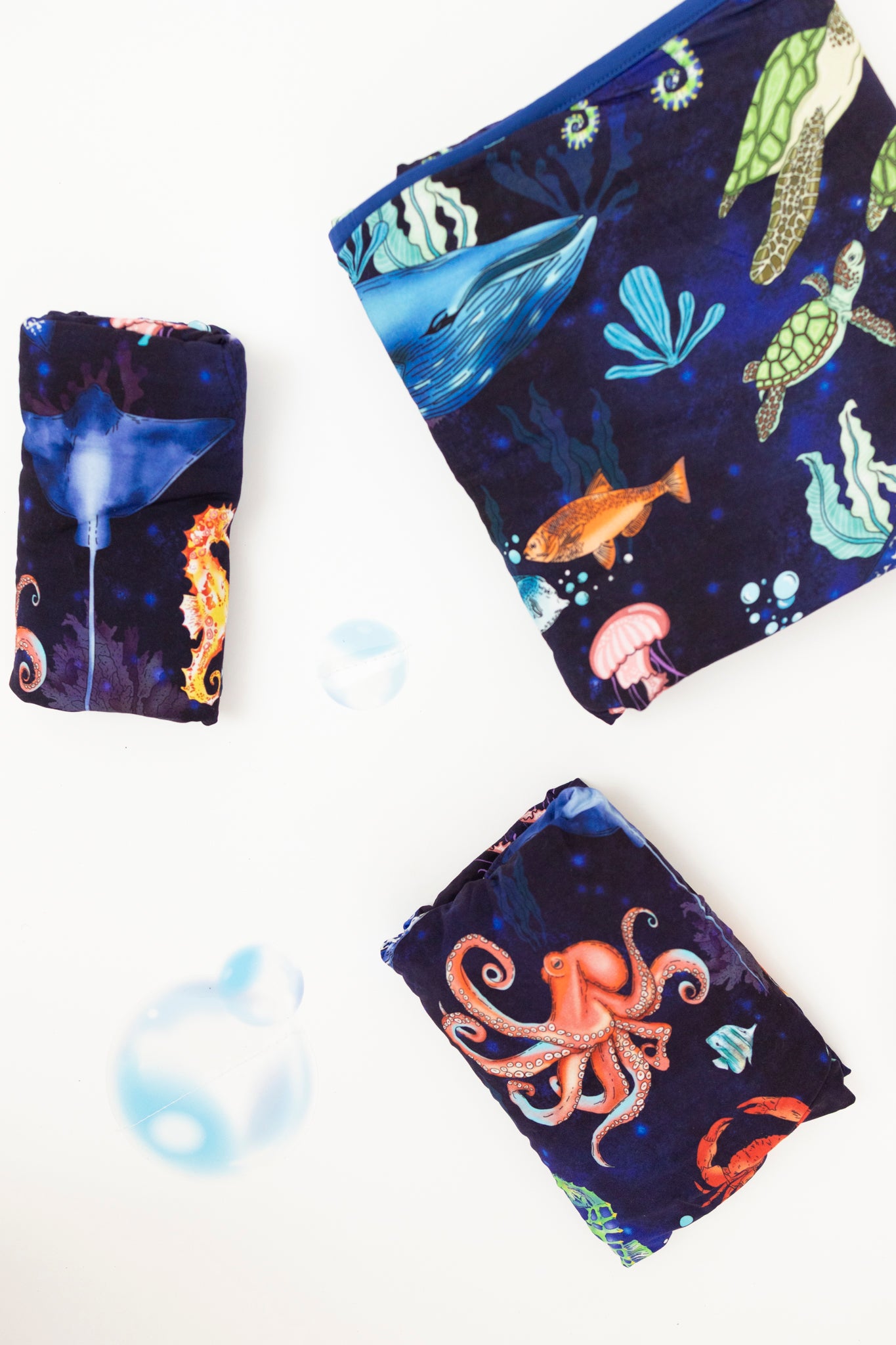 Deep Blue Sea Mini Snuggle Blanket LAST ONE!