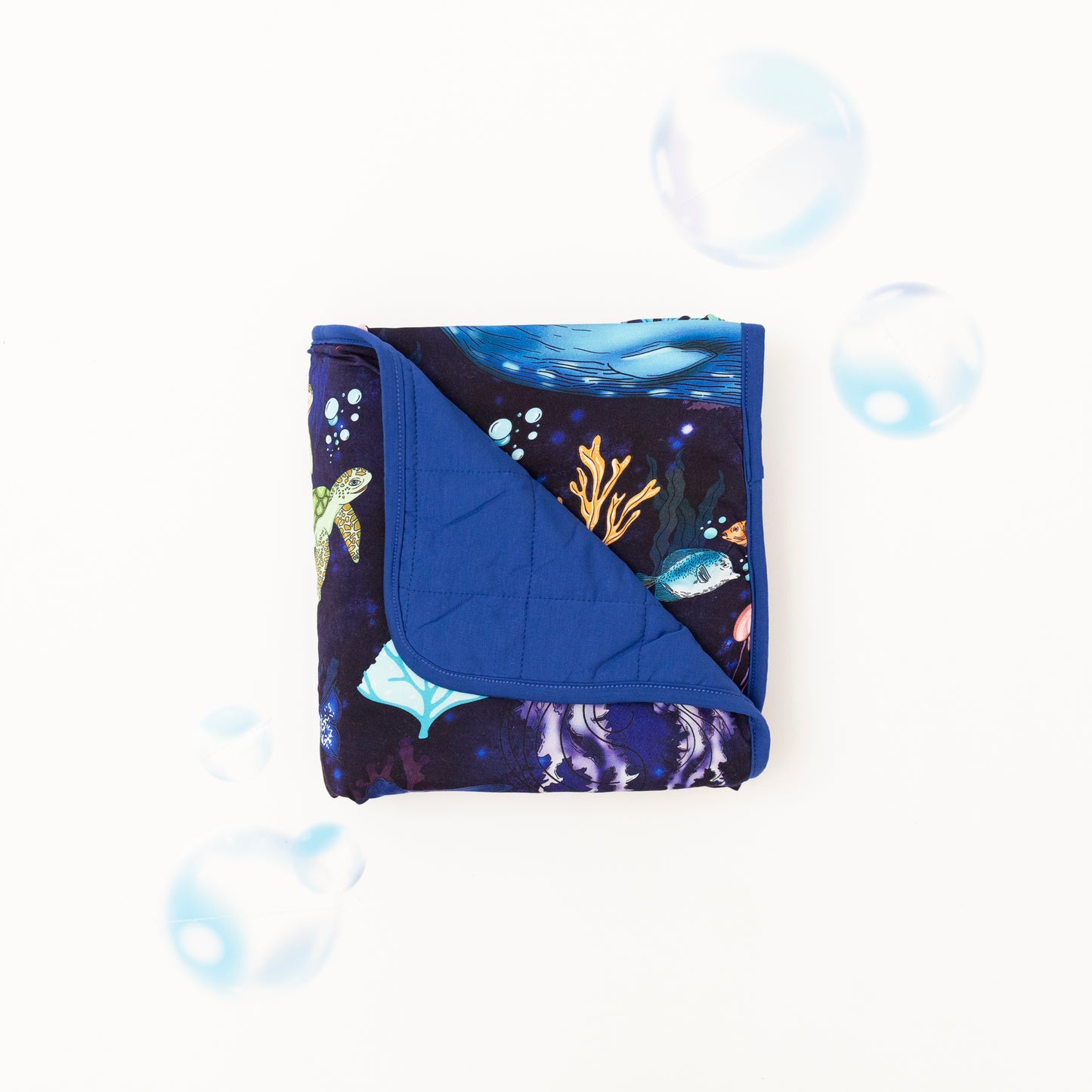 Deep Blue Sea Mini Snuggle Blanket LAST ONE!