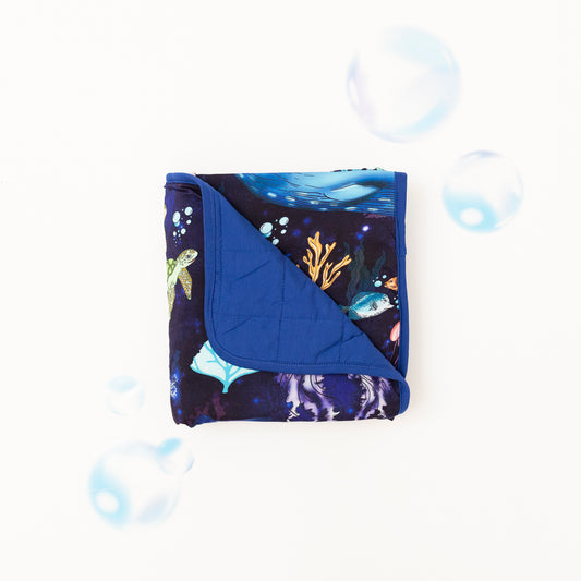 Deep Blue Sea Mini Snuggle Blanket