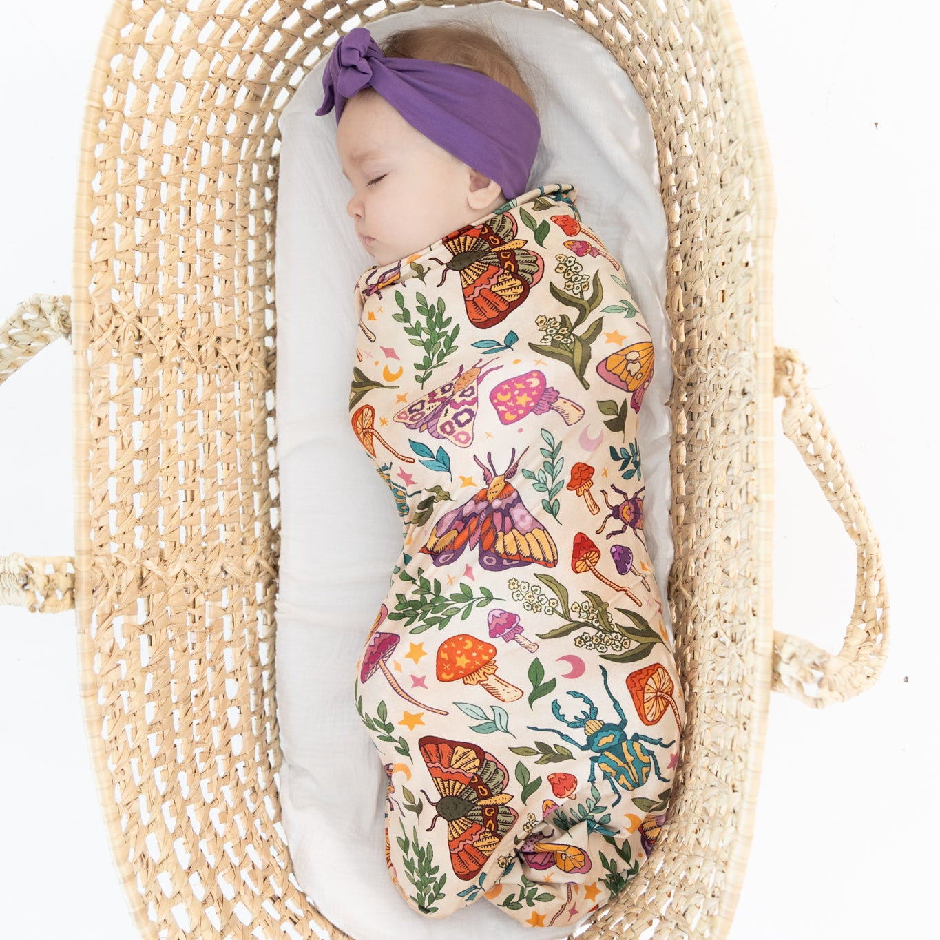 Enchanted Meadow Swaddle Blanket