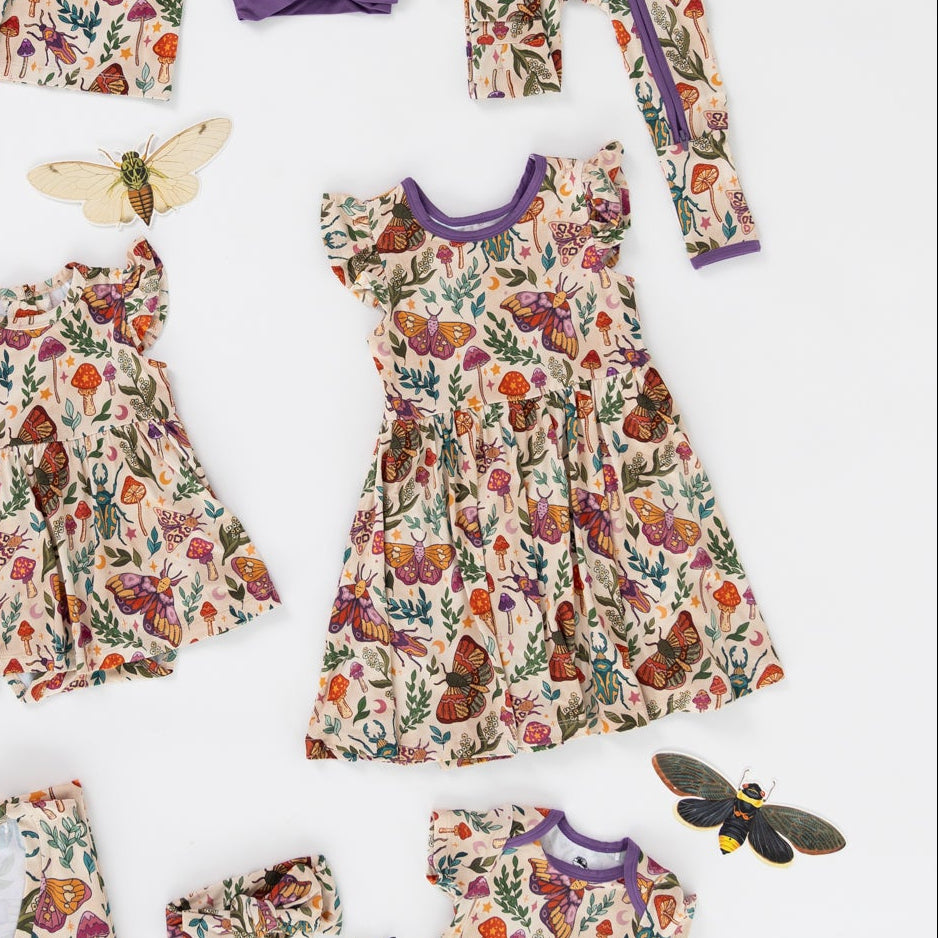 Enchanted Meadow Twirl Dress w/ shorts