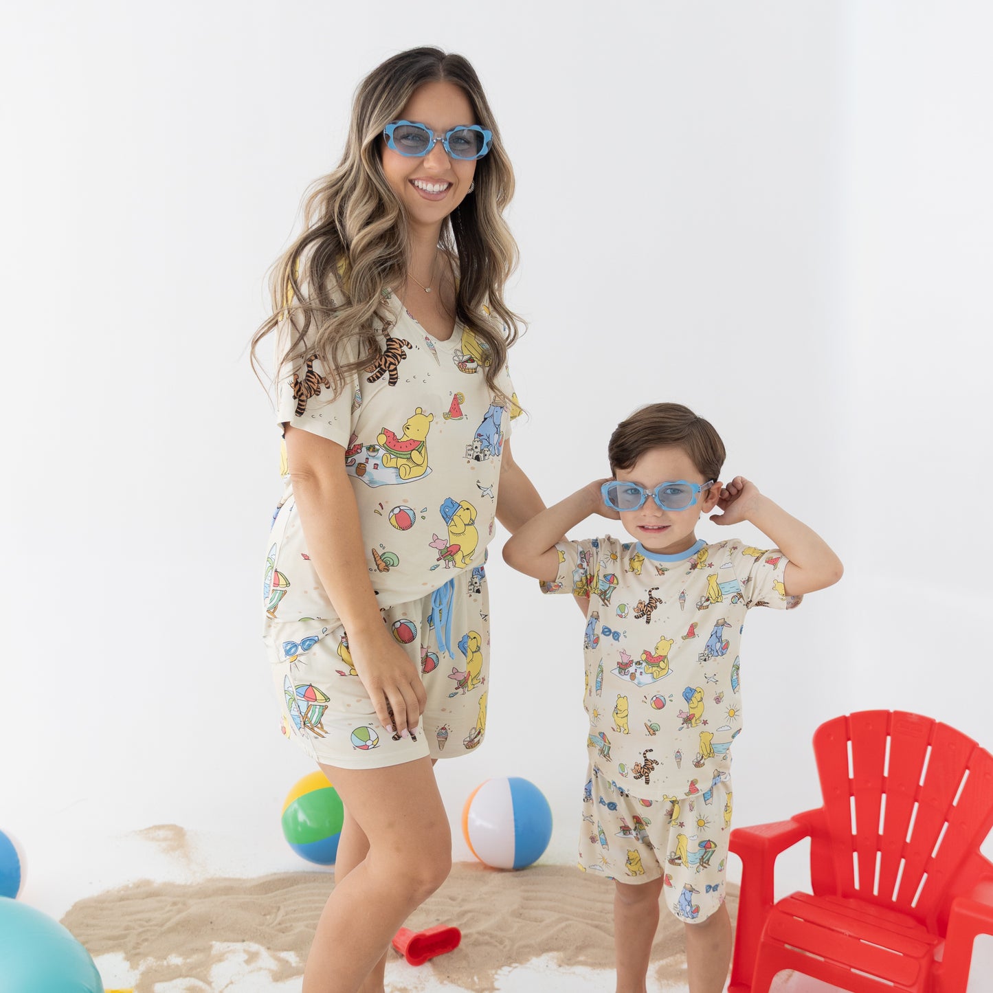 Beach Day Women's 2pc Short Pajamas