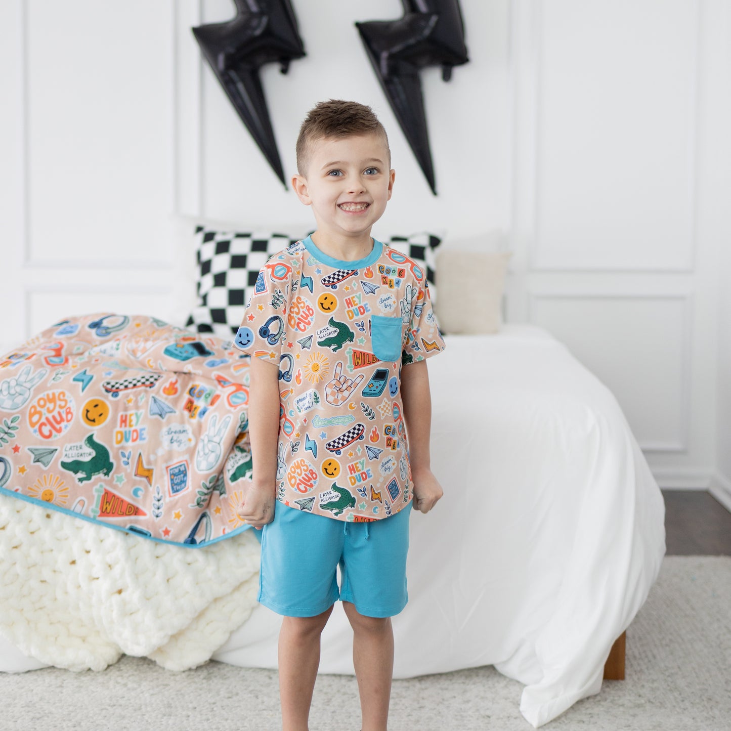Boys Club Daywear Short Set