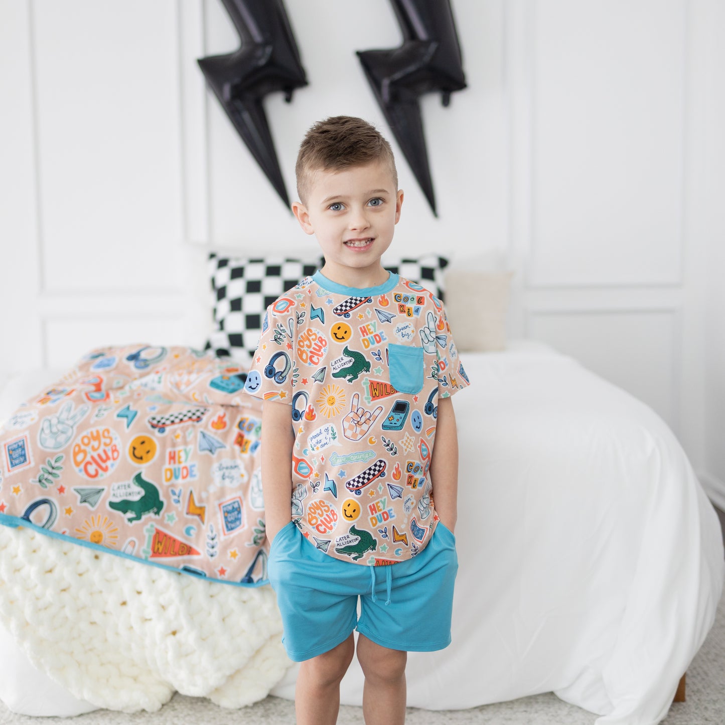 Boys Club Daywear Short Set