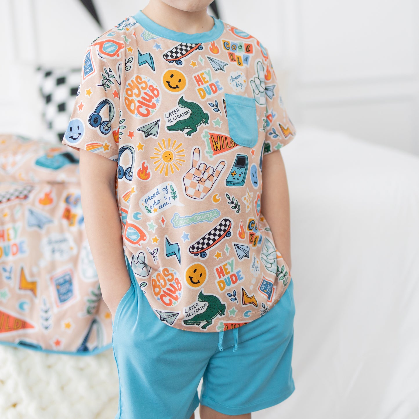 Boys Club Daywear Short Set