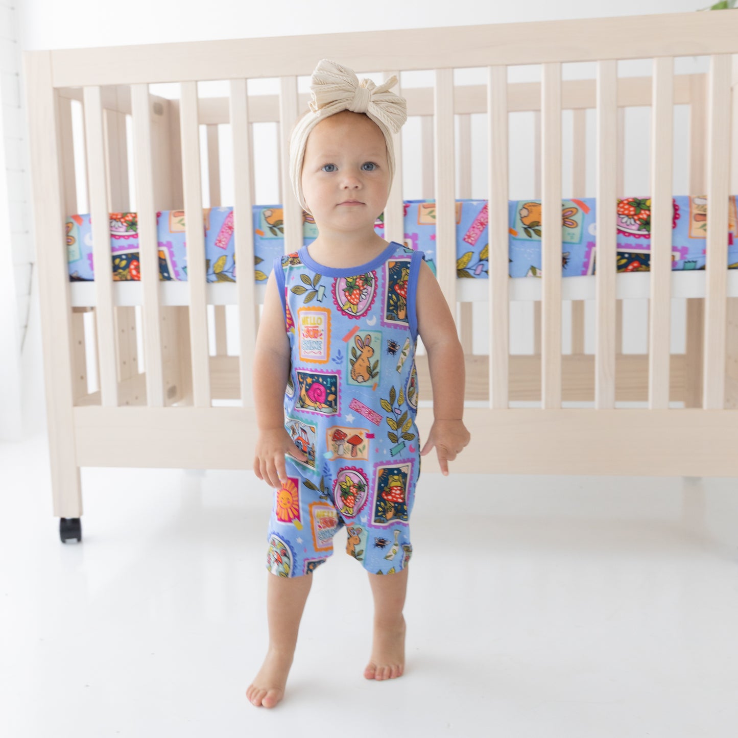 Summer Stamps Sleeveless Shortie