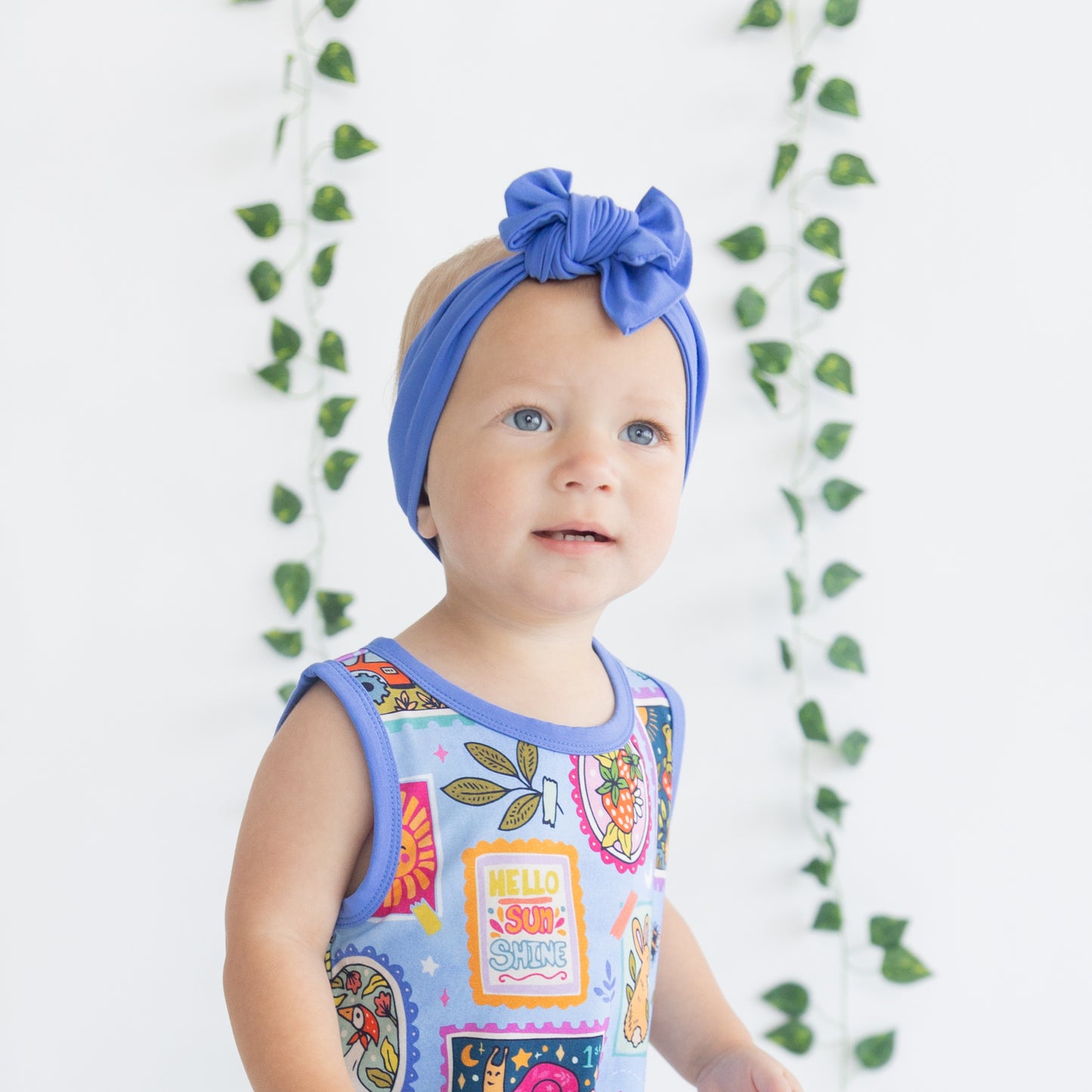Summer Stamps Sleeveless Shortie