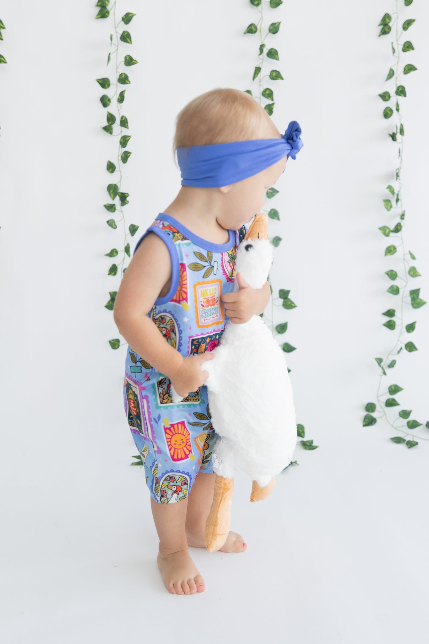 Summer Stamps Sleeveless Shortie