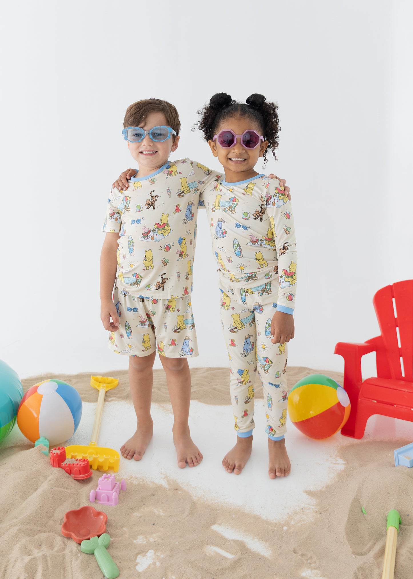 Beach Day 2pc Short Sleeve Lounge Set