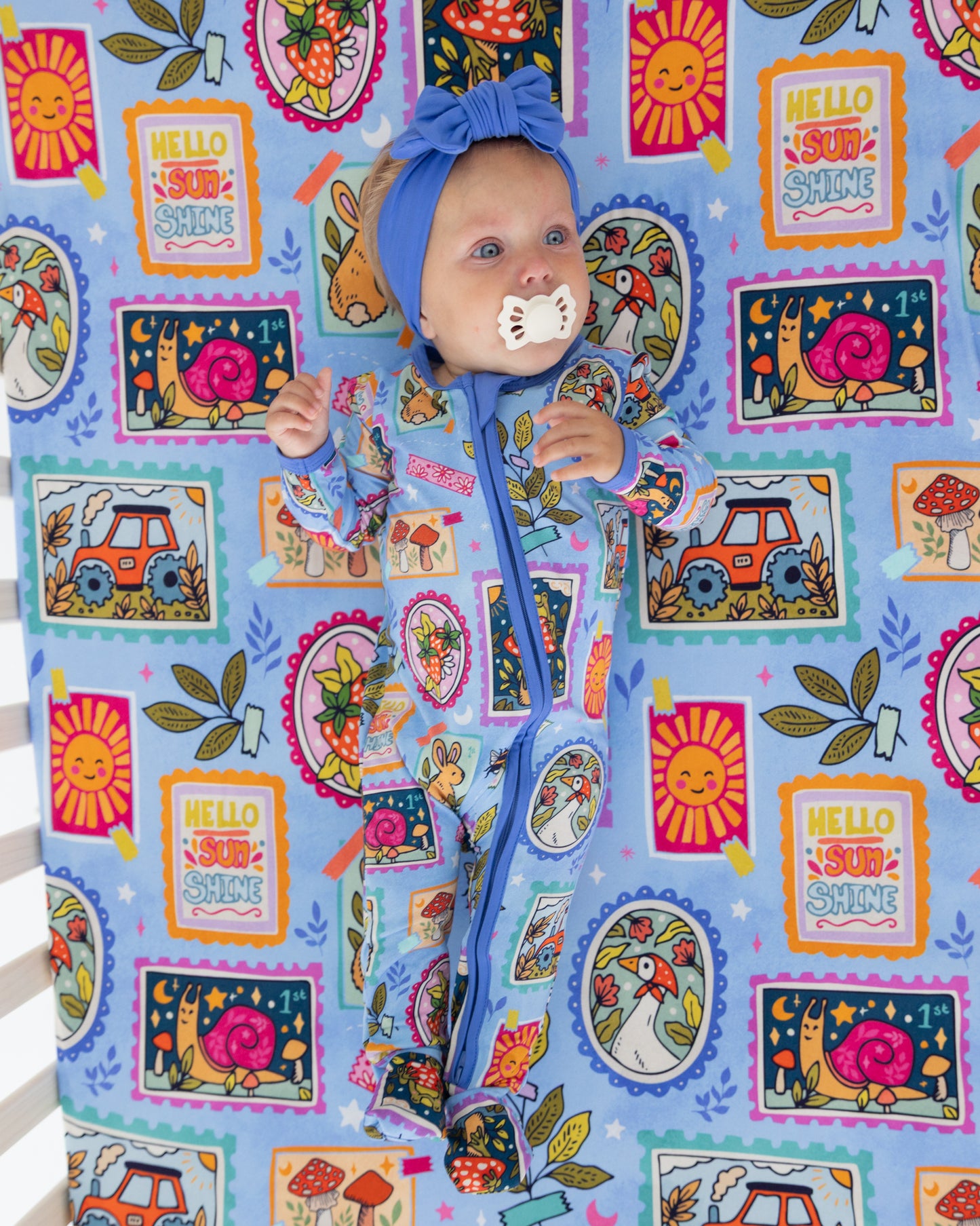 Summer Stamps Convertible Zippy