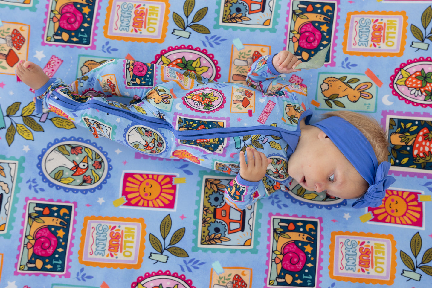 Summer Stamps Convertible Zippy