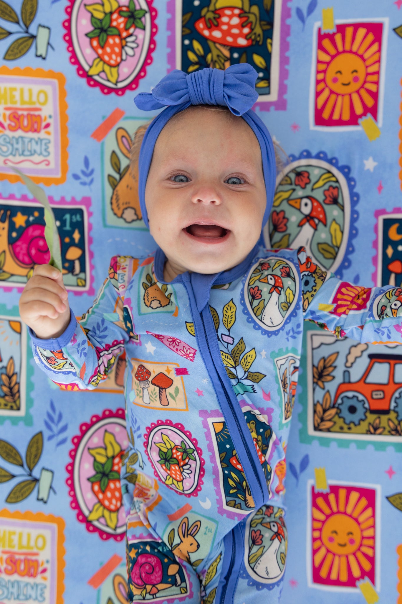 Summer Stamps Convertible Zippy