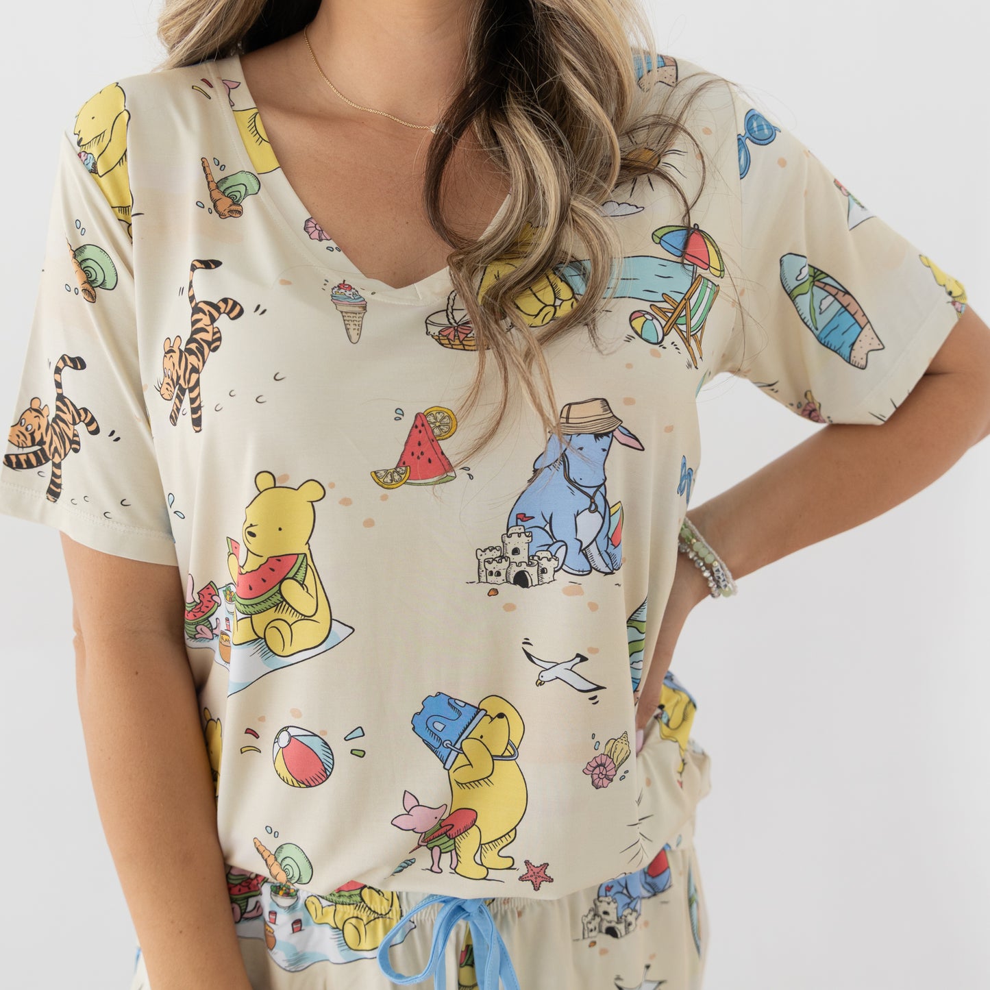Beach Day Women's 2pc Short Pajamas