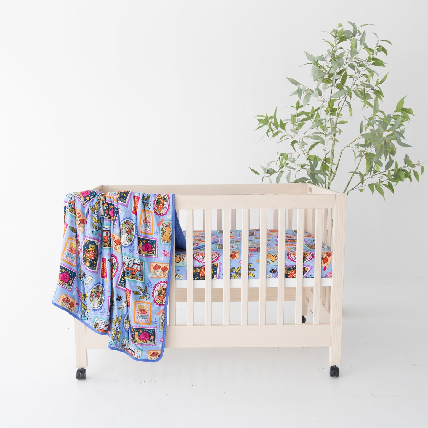 Summer Stamps Snuggle Blanket