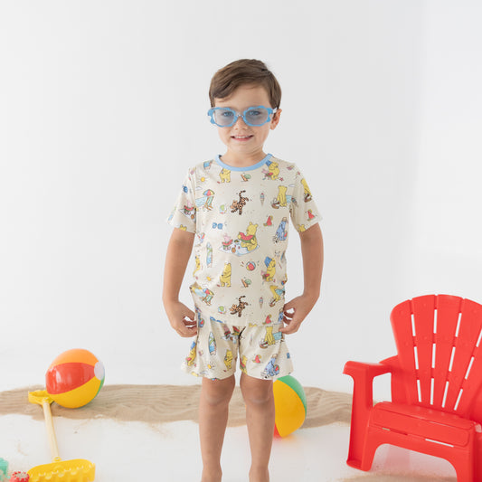 Beach Day 2pc Short Sleeve Lounge Set