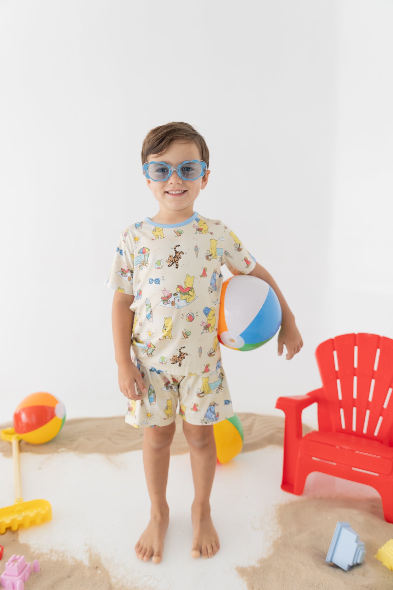 Beach Day 2pc Short Sleeve Lounge Set