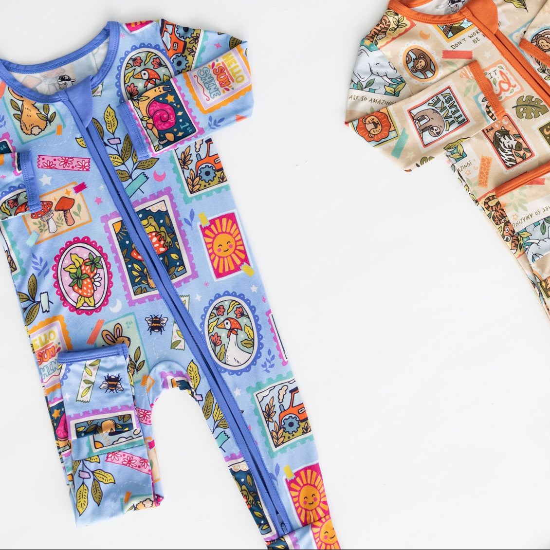 Summer Stamps Convertible Zippy