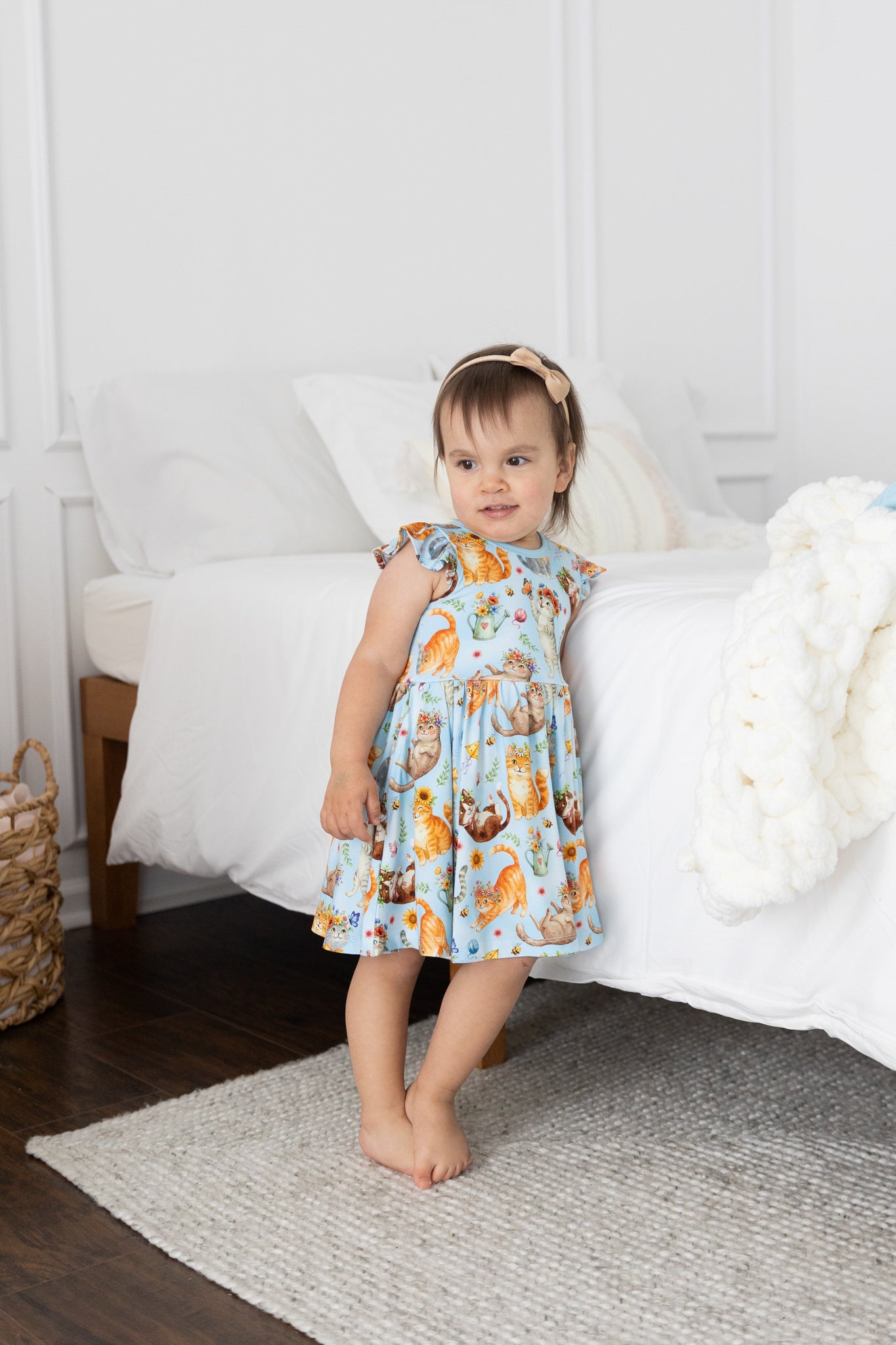 Whiskers & WIldflowers Twirl Dress w/ shorts