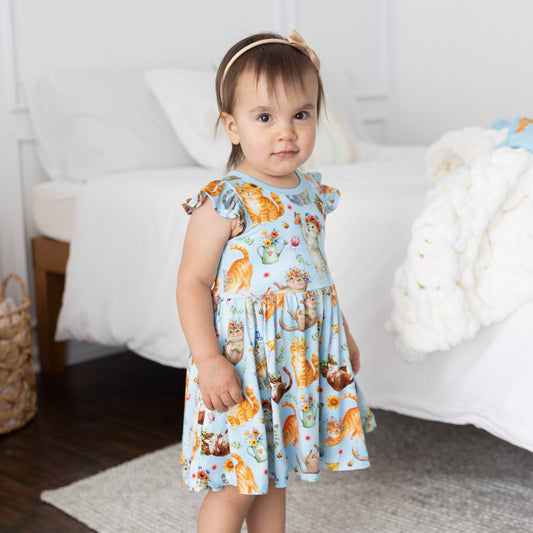 Whiskers & WIldflowers Twirl Dress w/ shorts