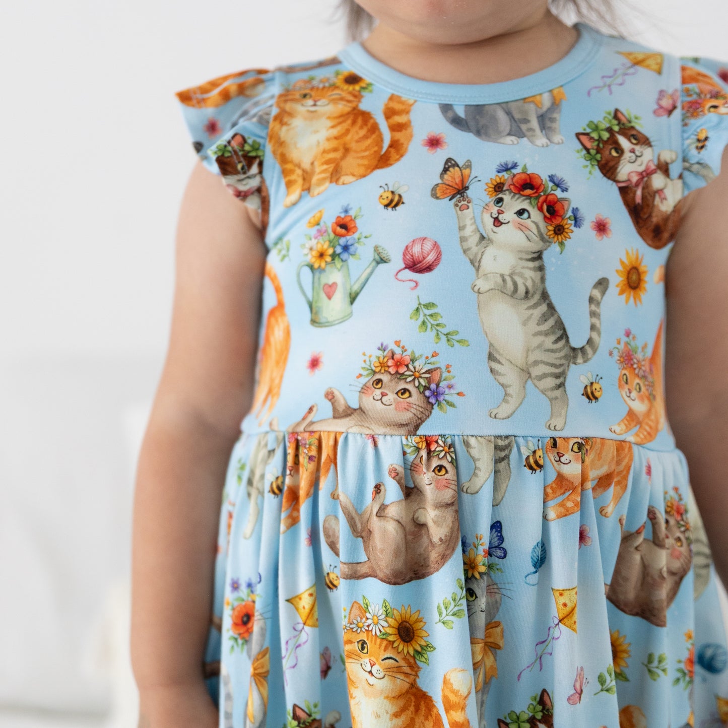 Whiskers & WIldflowers Twirl Dress w/ shorts
